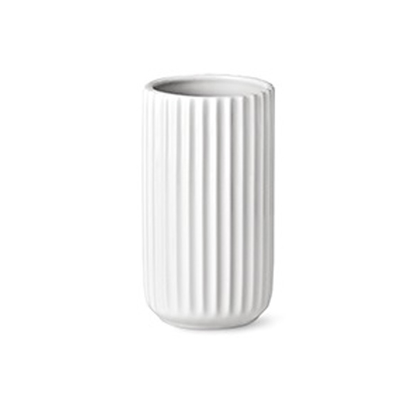 Lyngby Vase  - 9 cm - hvid porcelæn