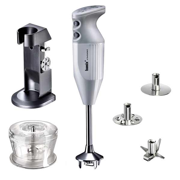 Bamix Deluxe Stavblender - 200 Watt - Hvid