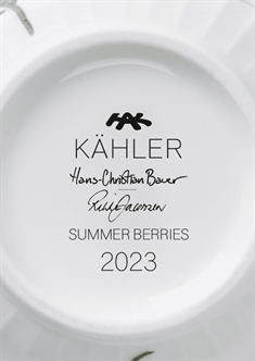 Kähler Hammershøi Summer Krus - Sommerbær