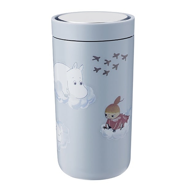 Stelton To Go Click Moomin termokop 0,2L. - Soft Cloud