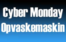 Cyber Monday opvaskemaskine